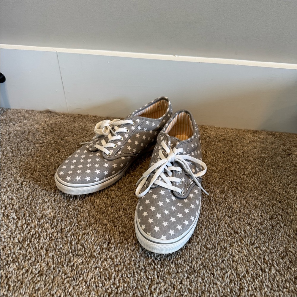 Gray Star Vans Shoes